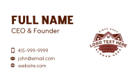 Brick House Construction Business Card Image Preview