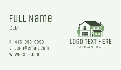 Nature House Village Property Business Card
