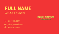Chinese Wordmark Business Card Image Preview