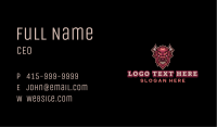 Bison Horn Gaming Business Card Image Preview