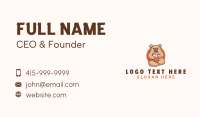 Cute Bear Juice Business Card Image Preview