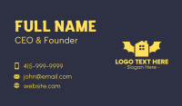 Yellow Bat House Business Card Image Preview