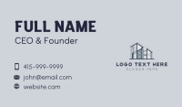 Builder Architect Firm Business Card Design