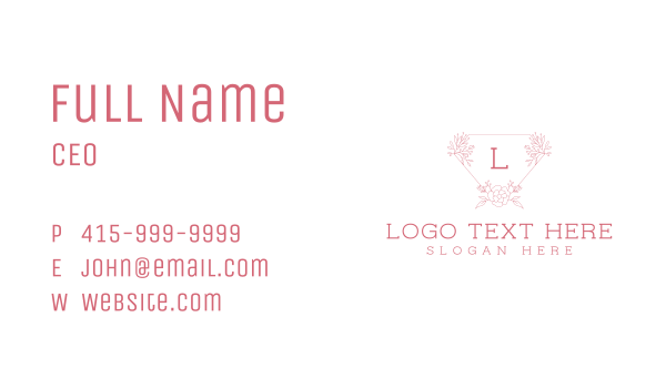 Diamond Event Planner Business Card Design Image Preview