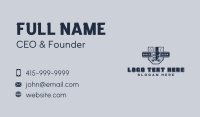 Metal Laser Fabrication Business Card Design