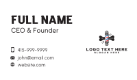 Pet Grooming Barber Business Card Design