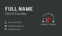 Sports Apparel Letter Business Card Image Preview