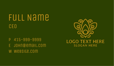 Naturopath Oil Essence Business Card Image Preview