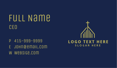 Golden Cross Parish Business Card Image Preview