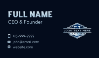 Handyman Hammer Carpentry Business Card Design