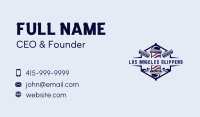 Comb Barber Hairstyling Business Card Image Preview