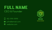 Geometric Eco Company Business Card Image Preview