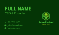 Geometric Eco Company Business Card Image Preview