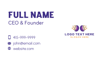 Purple Speakers Business Card Preview