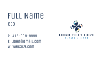 Fan Air Conditioning Business Card Image Preview