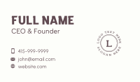 Vintage Stamp Letter Business Card Image Preview