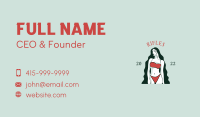 Sexy Feminine Bikini Business Card Image Preview