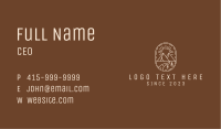 Simple Outdoor Travel Business Card Image Preview