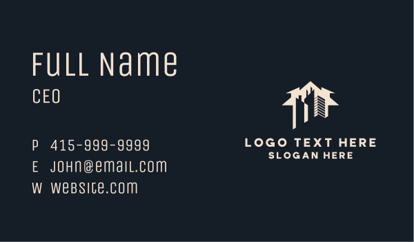 House Realtor City  Business Card Design Image Preview