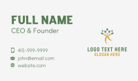 Wellness Tree Planting Business Card Image Preview