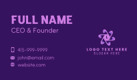 Generic Tech Startup Business Card Design