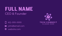 Generic Tech Startup Business Card Image Preview