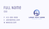 Broom Cleaner Housekeeper Business Card Image Preview