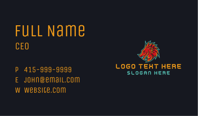 Red Dragon Gaming  Business Card Image Preview
