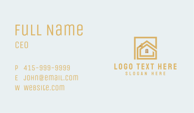 House Roofing Home Renovation Business Card Image Preview