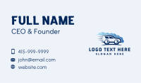 Car Cleaning Transport Business Card Image Preview