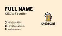 Beer Mug Bistro Business Card Image Preview