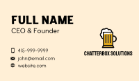 Beer Mug Bistro Business Card Image Preview