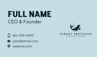 Ocean Marine Whale Business Card Image Preview