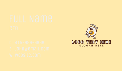 Breakfast Egg Business Card Image Preview