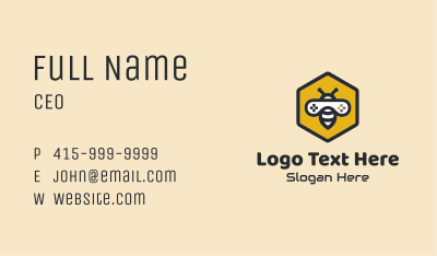 Bee Game Controller  Business Card
