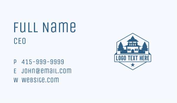 Residential House Property  Business Card Design Image Preview