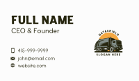 Garbage Truck Dispatch Vehicle Business Card Image Preview