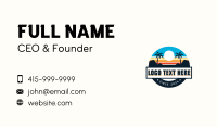 Beach Island Traveler Business Card Preview