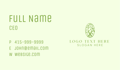Garden Branch Pruning Shears Business Card Image Preview