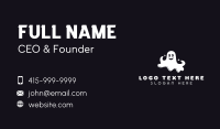 Scary Haunted Ghost Business Card Image Preview