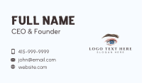 Beauty Eyelash Salon Business Card Image Preview