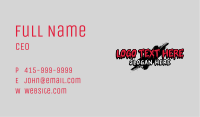 Rock Band Spooky Business Card Image Preview