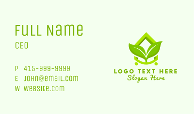 Sustainable Tiny House  Business Card Image Preview