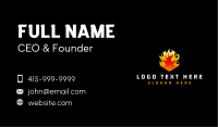 Fire Heat Element  Business Card Image Preview
