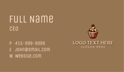 Cupcake Dessert Pastry Business Card Image Preview