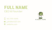 Cash Money Mascot Business Card Design