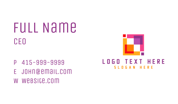 Professional Generic Brand  Business Card Design Image Preview