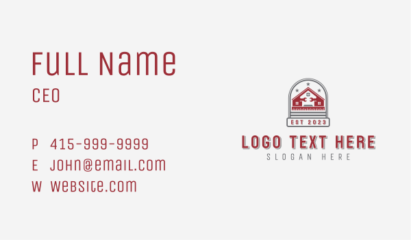 Contractor Handyman Tools Business Card Design Image Preview