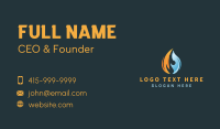 Cold Thermal Flame Business Card Preview