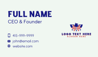 Eagle Patriotic  Business Card Image Preview